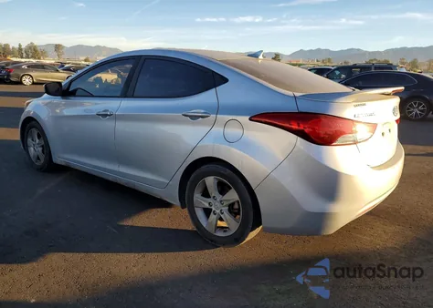 2013 Hyundai Elantra Gls from USA, damaged, VIN KMHDH4AE9DU753516